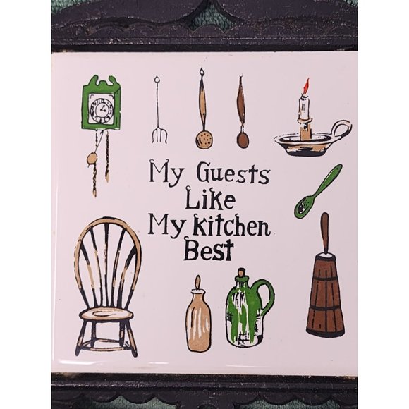 Vintage Trivet Cast Iron Hot Plate Country Farmhouse Decor Retro Wall Hanging - Picture 5 of 7